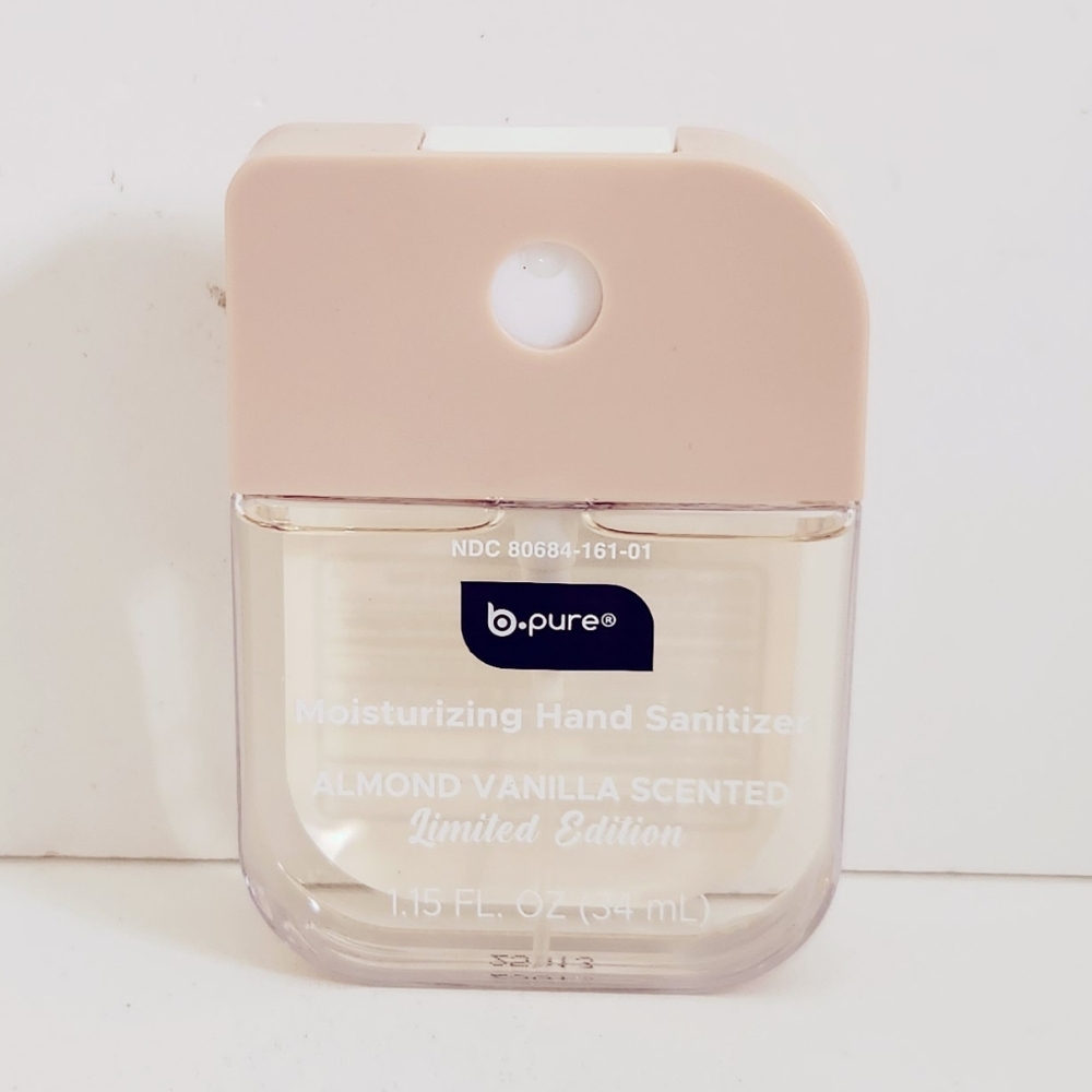 🔮3/$15 B Pure Almond Vanilla Hand Sanitizer
